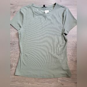 NWT Women's Express Fitted Ribbed Tee Sz L